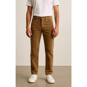 Men's PRESTIGE ORIGINAL Corduroy Pants Waist 42 Brown‎ Earth Tones Retro Grunge